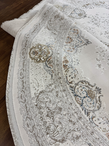 Ковер 1,60x2,30 Pearl Collection 7162A cream cream oval