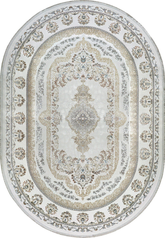 Ковер 1,60x2,30 Pearl Collection 7163A cream cream oval