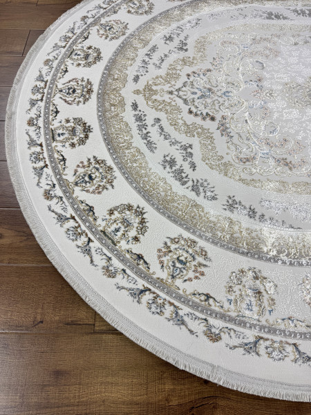 Ковер 1,60x2,30 Pearl Collection 7163A cream cream oval