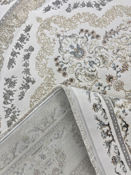 Ковер 1,60x2,30 Pearl Collection 7163A cream cream oval