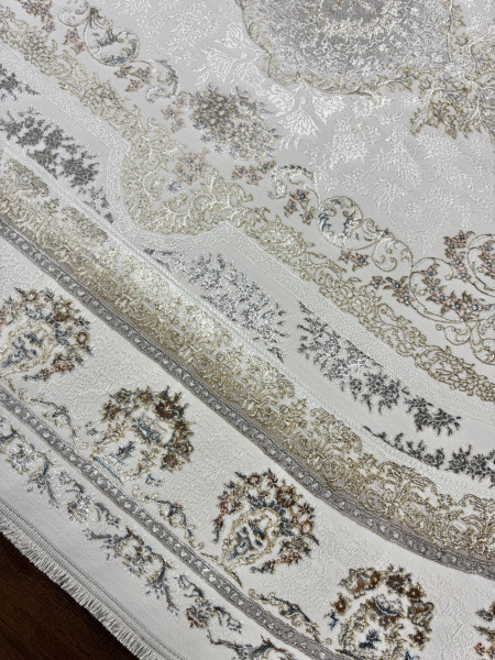 Ковер 1,60x2,30 Pearl Collection 7163A cream cream oval