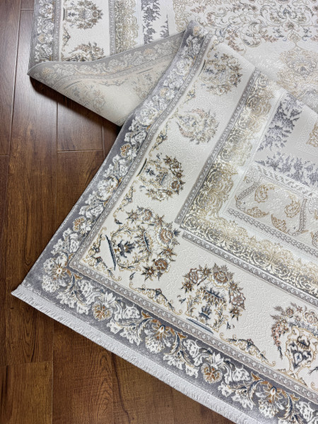 Ковер 0,80x2,00 Pearl Collection 7163A cream light gray