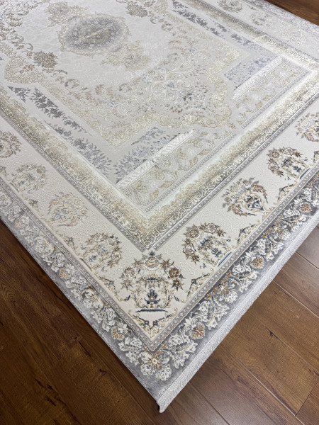 Ковер 0,80x2,00 Pearl Collection 7163A cream light gray
