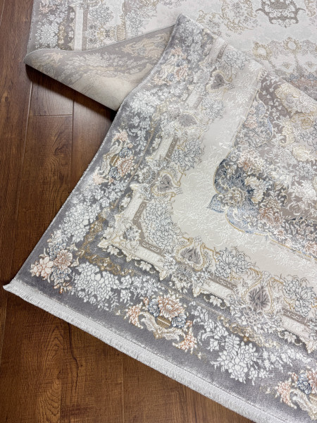 Ковер 0,80x2,00 Pearl Collection 7164A cream light gray