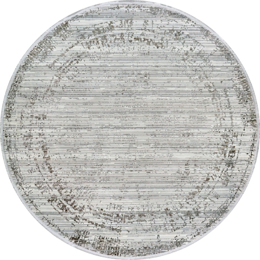 Ковер 2,00x2,00 Nova NL83A cream anthracite round
