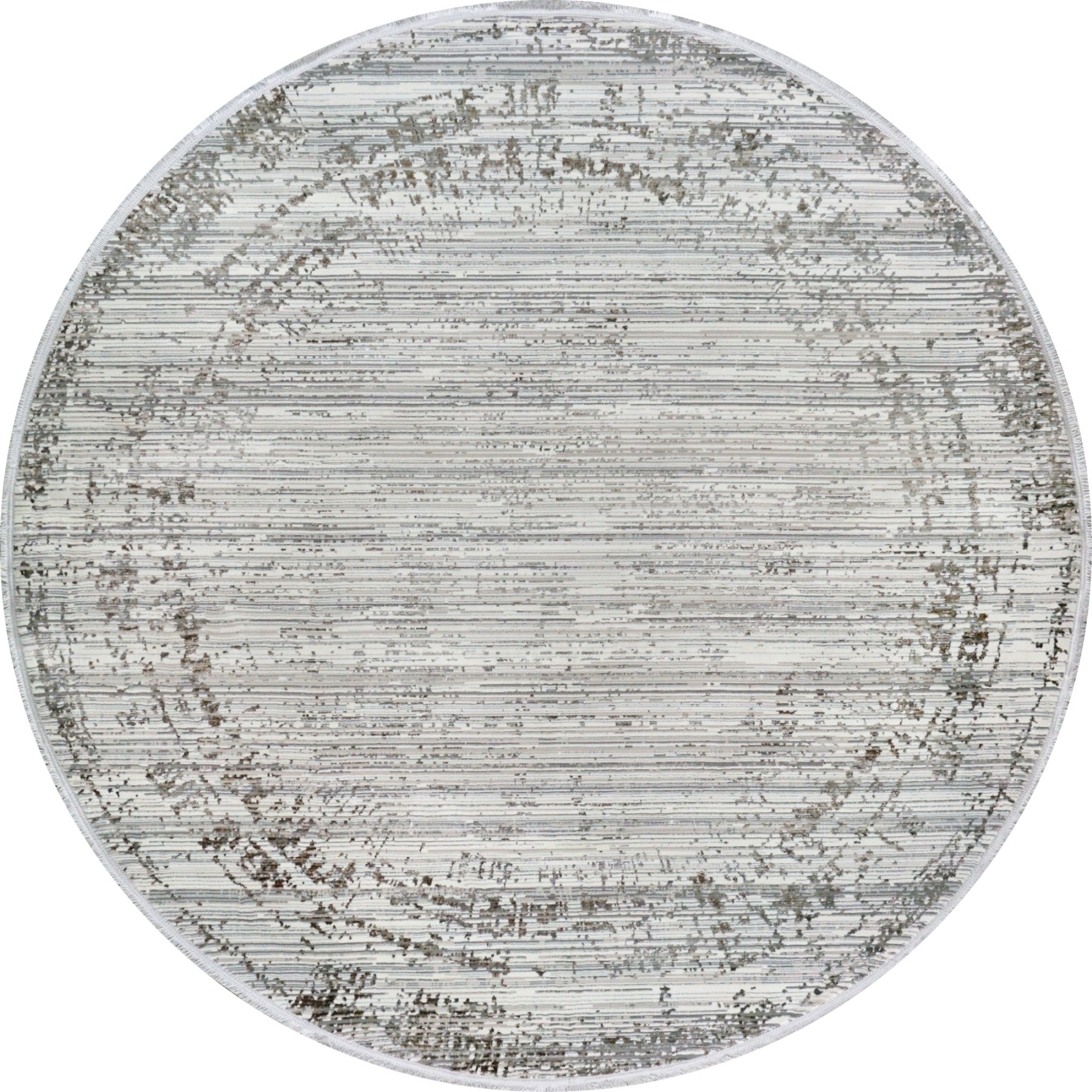 Ковер 2,00x2,00 Nova NL83A cream anthracite round