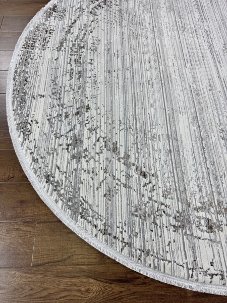 Ковер 2,00x2,00 Nova NL83A cream anthracite round