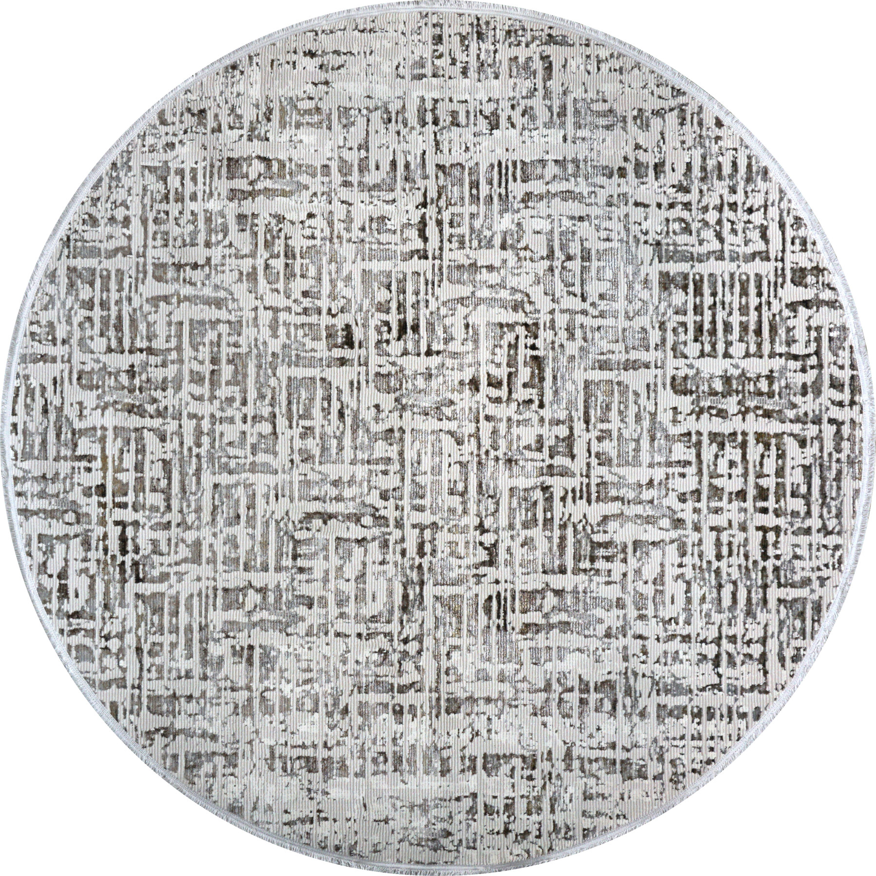 Ковер 2,00x2,00 Nova NY64B cream anthracite round