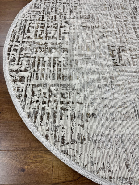 Ковер 2,00x2,00 Nova NY64B cream anthracite round