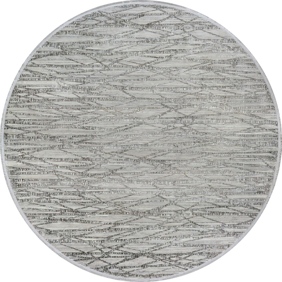 Ковер 2,00x2,00 Nova NY70B cream anthracite round