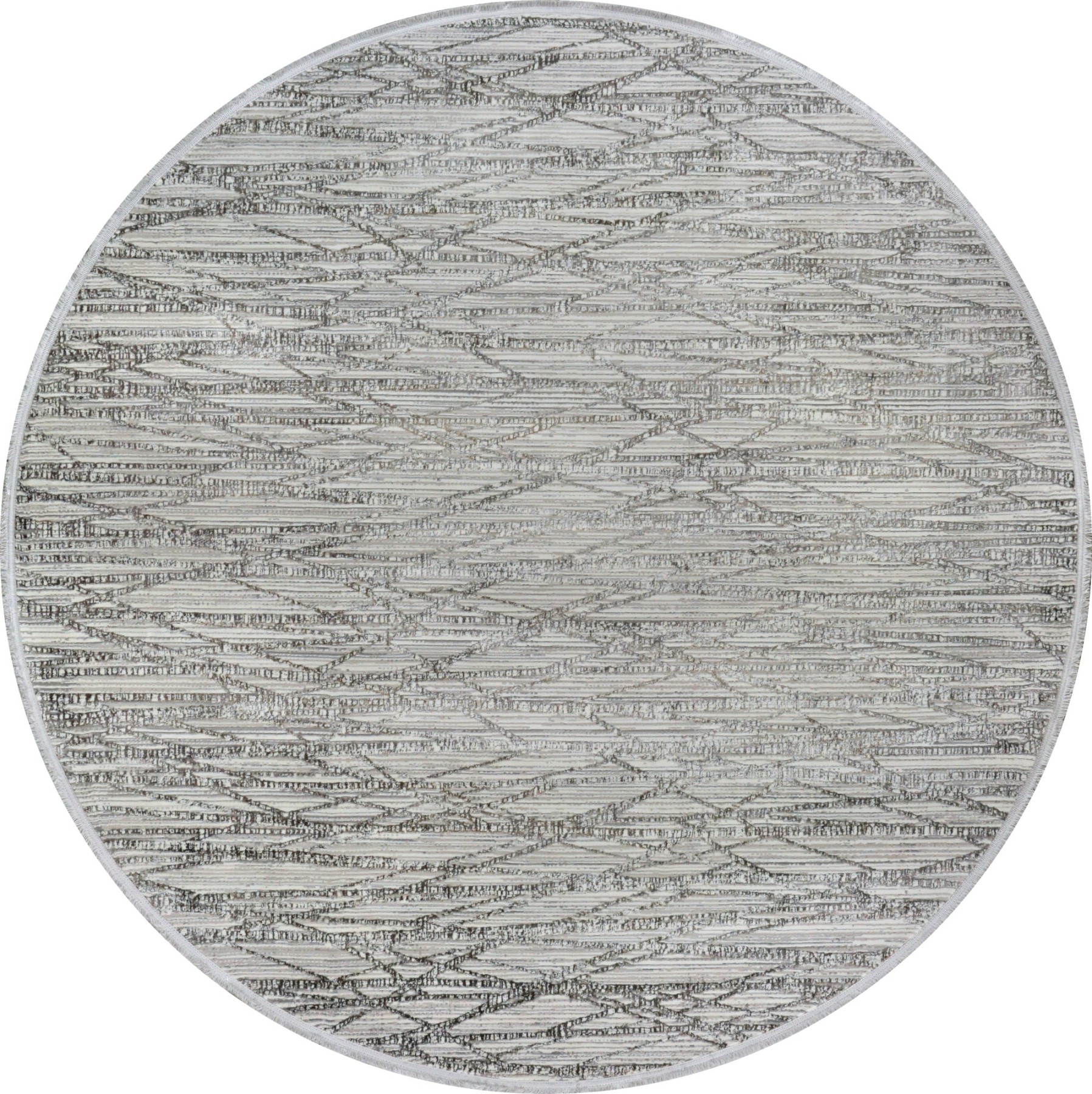 Ковер 2,00x2,00 Nova NY70B cream anthracite round