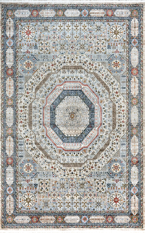 Ковер 1,60x2,30 Retro Collection KO61A beige multi aqua
