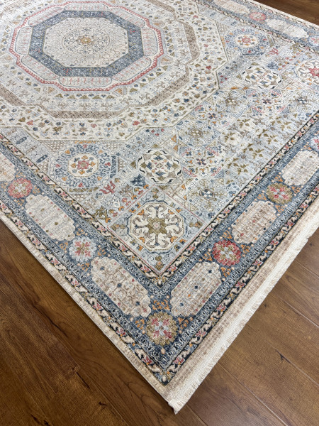 Ковер 1,60x2,30 Retro Collection KO61A beige multi aqua